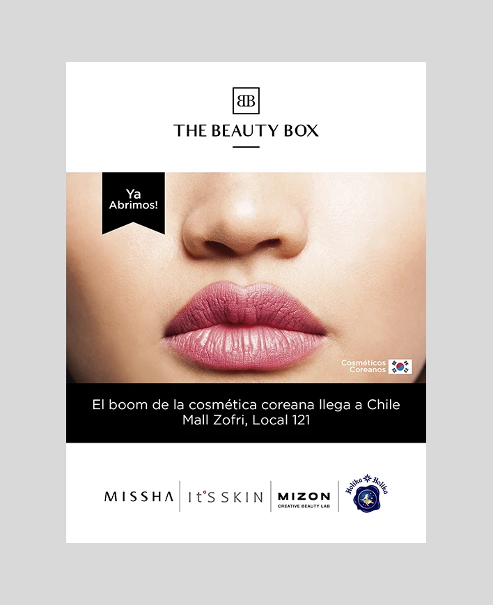 Flyer The Beauty Box