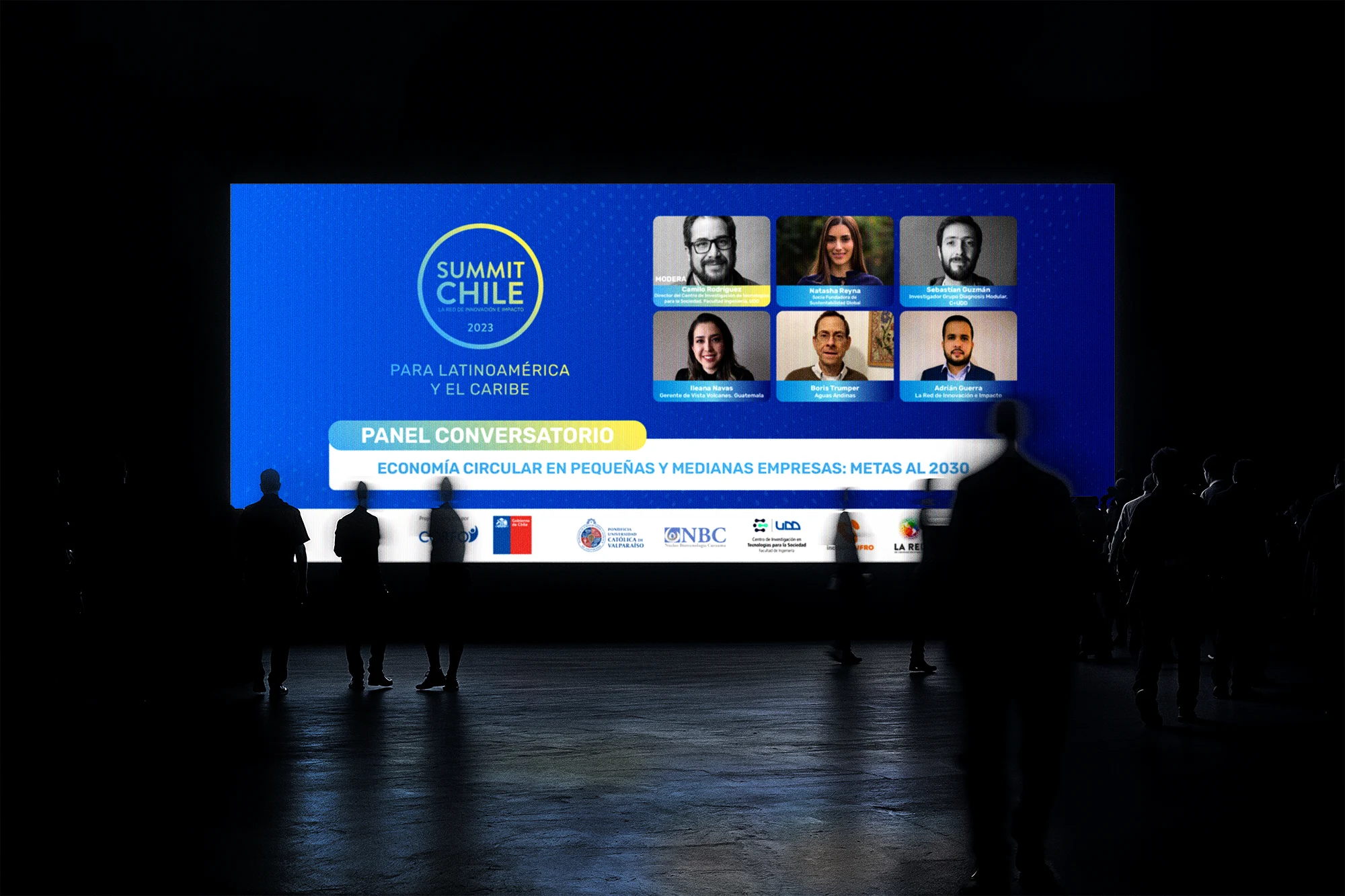 Sistema gráfico branding Summit Chile 2023