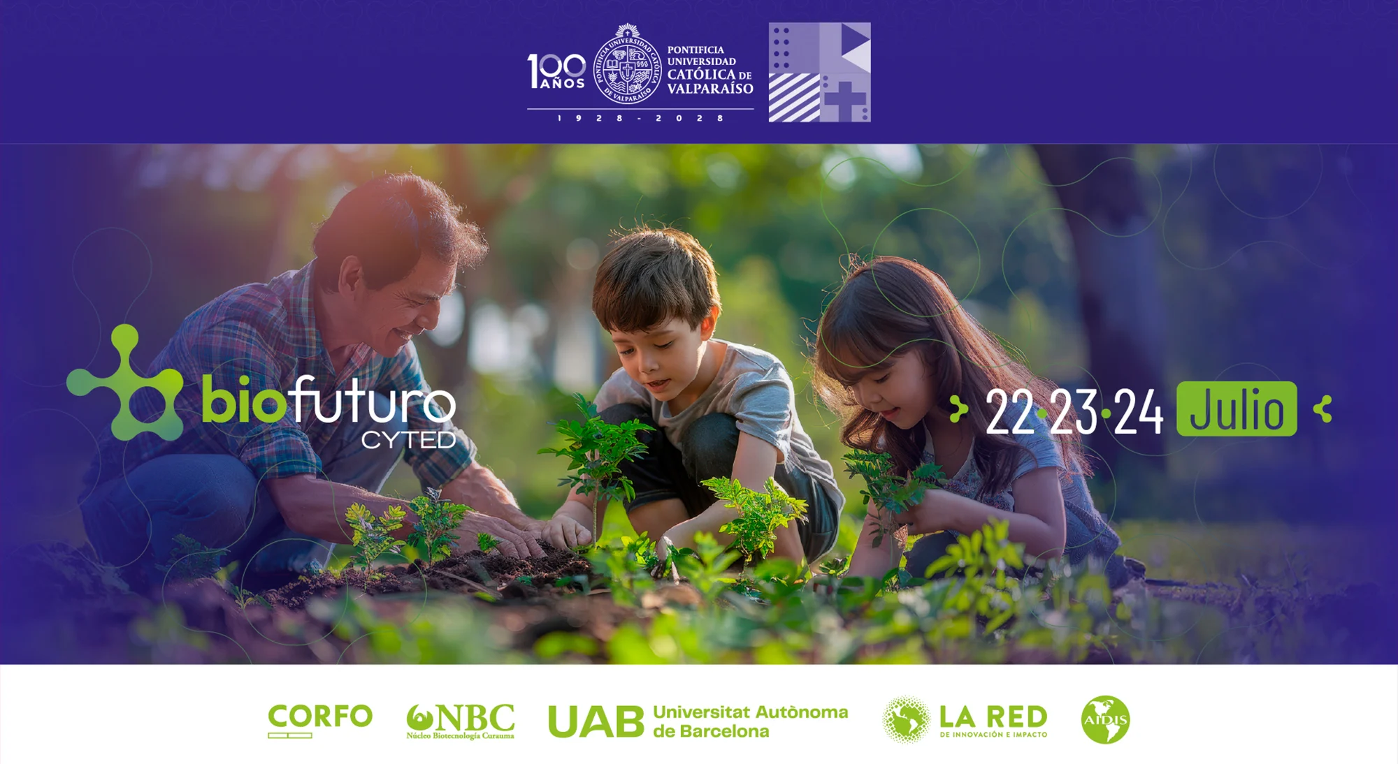 identidad summit biofuturo 2025 diseño comunicacion visual evento internacional