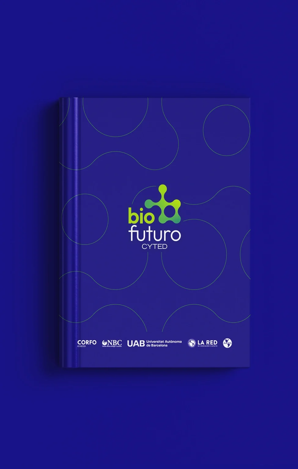 libreta biofuturo diseño identidad visual evento institucional