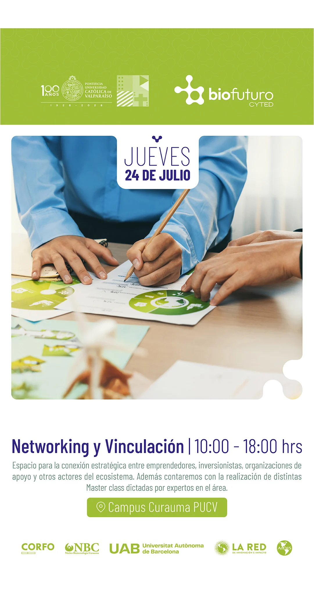 grafica redes sociales biofuturo evento internacional diseño